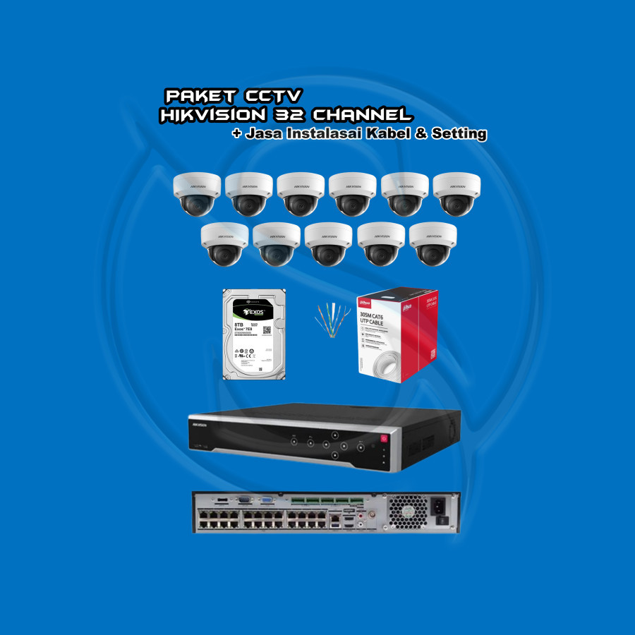 Paket CCTV HIKVision 32 Channel Performance