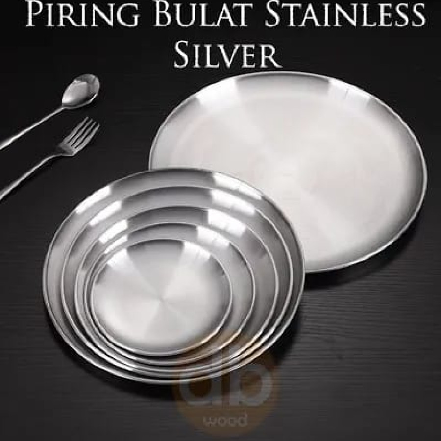 Alat makan stainless steel merk silver - detail
