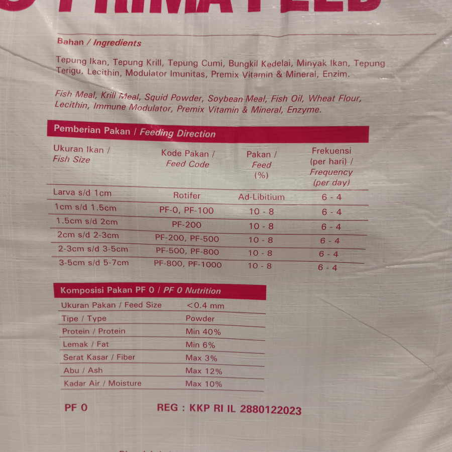 MS PRIMA FEED PF-0 - detail