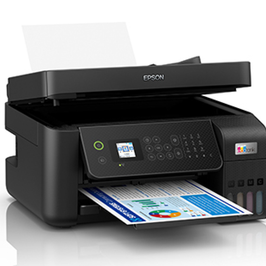 Printer Epson EcoTank L5290 A4 Wi-Fi All-in-One Ink Tank dengan ADF - depan