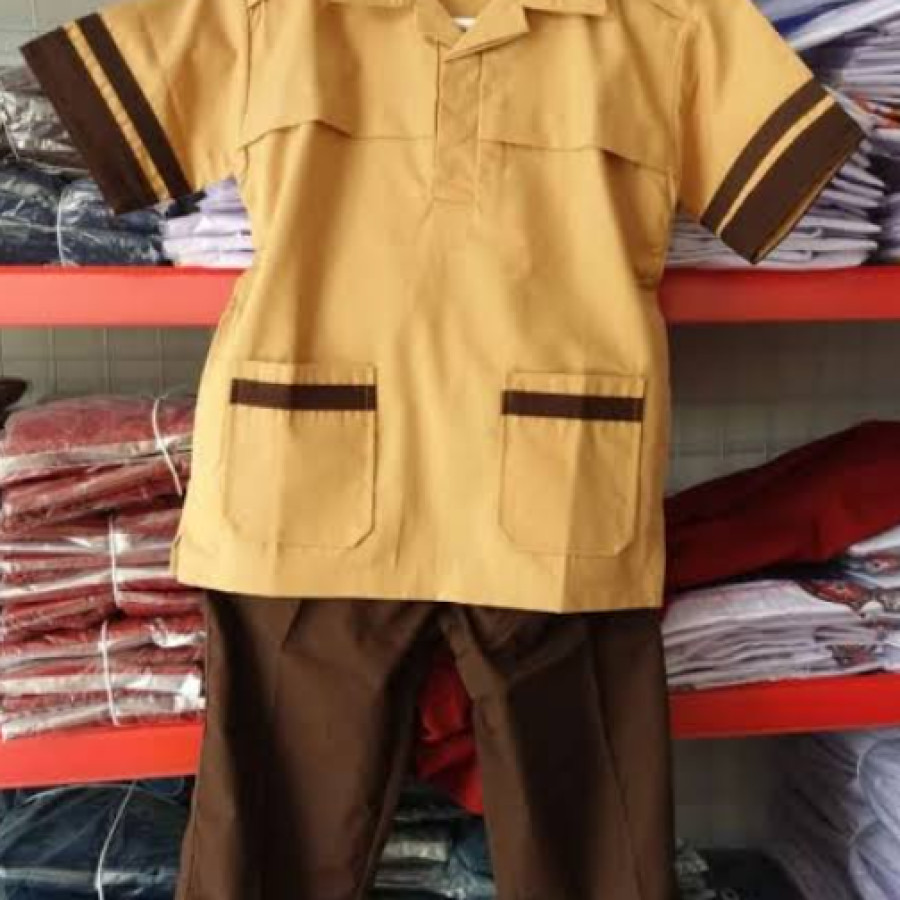 Seragam sekolah pramuka SD laki laki