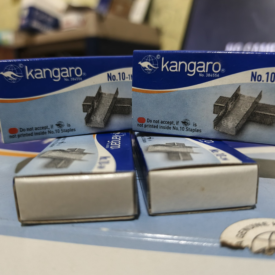 ISI STAPLER KANGORO NO 10 - depan