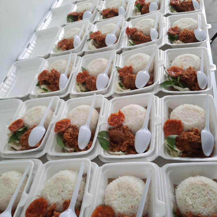 PAKET MAKANAN NASI KOTAK DAN PRASMANAN - samping