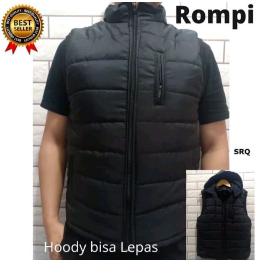Rompi Pria Dewasa Parasut dg Hodie - depan