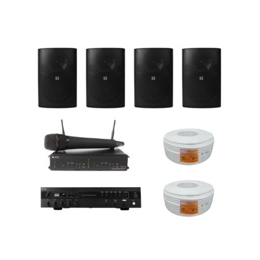 PAKET SOUND SYSTEM TOA + PEMASANGAN