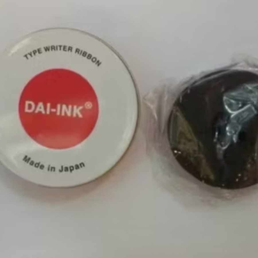 Pita mesin ketik manual dai ink