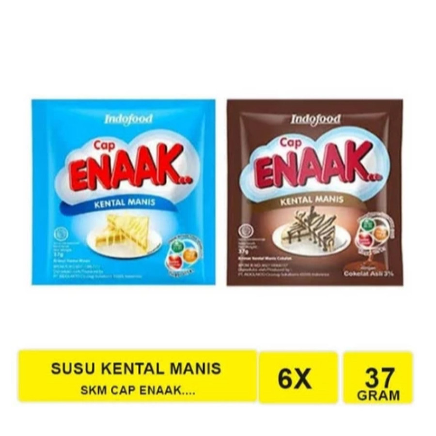 Susu Kental Manis Cap ENAAK... Sachet - utama