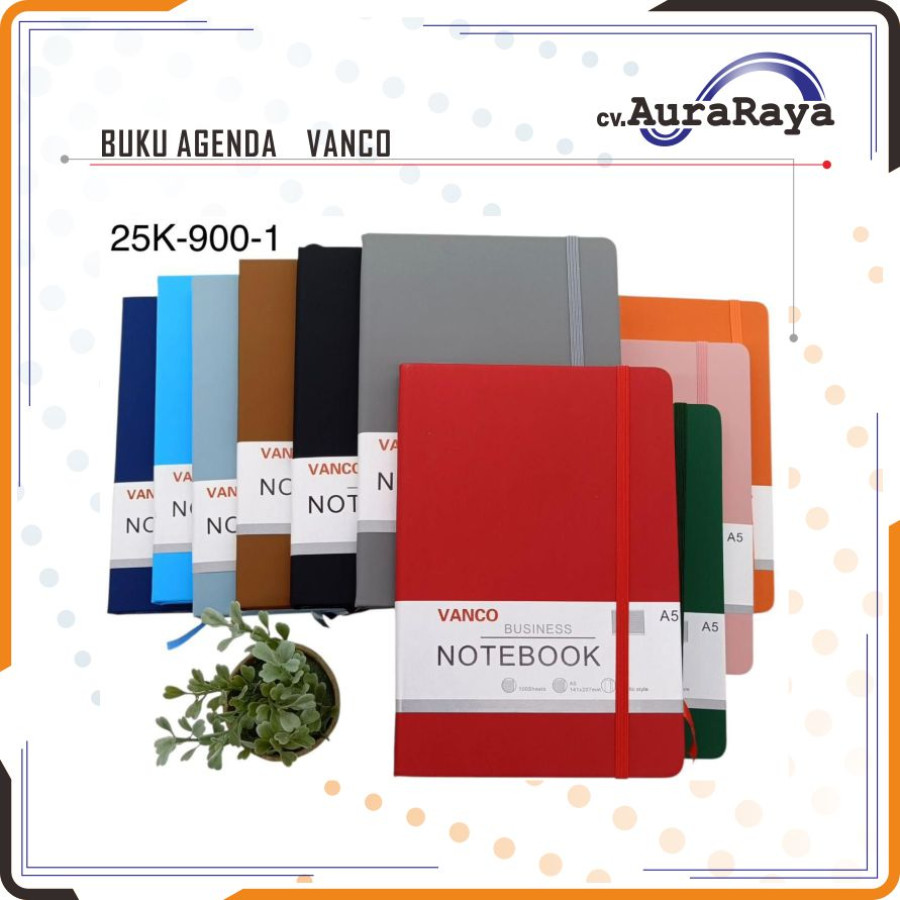 BUKU AGENDA / NOTEBOOK  A5    VANCO