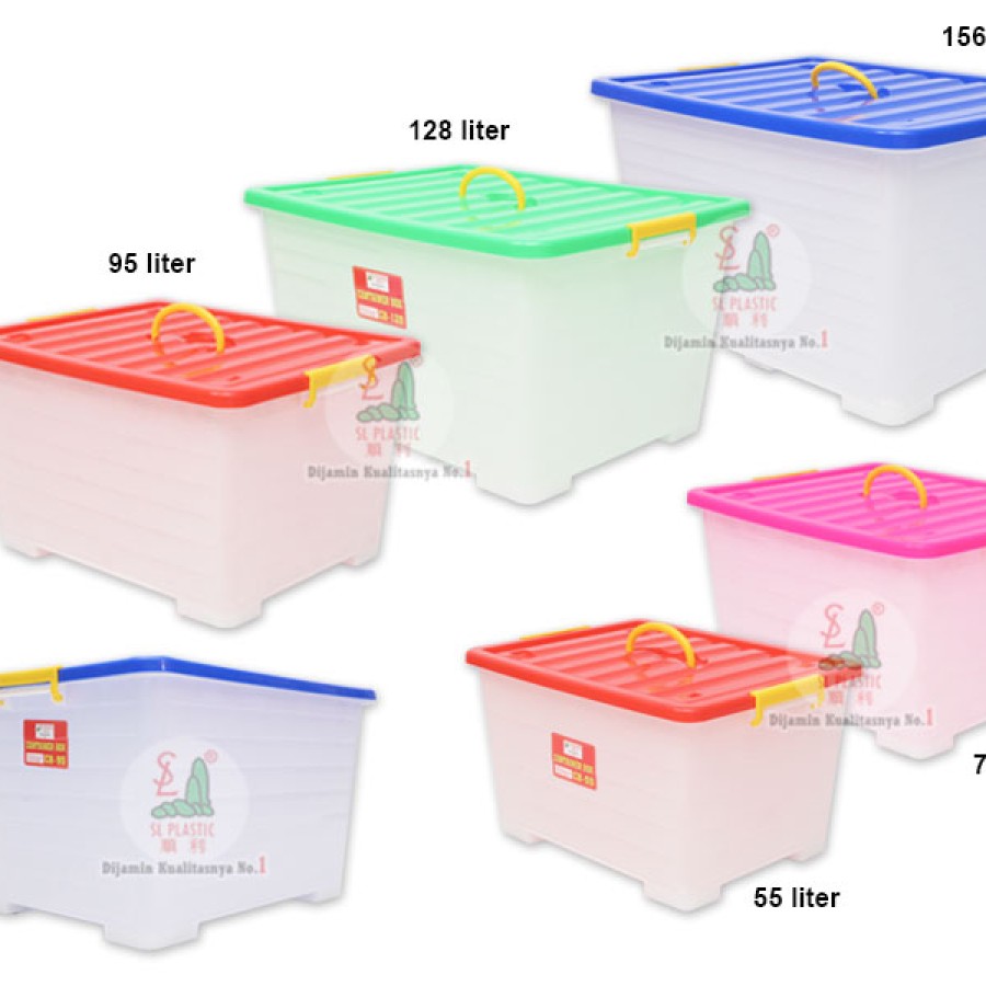 kontainer bak plastik - samping