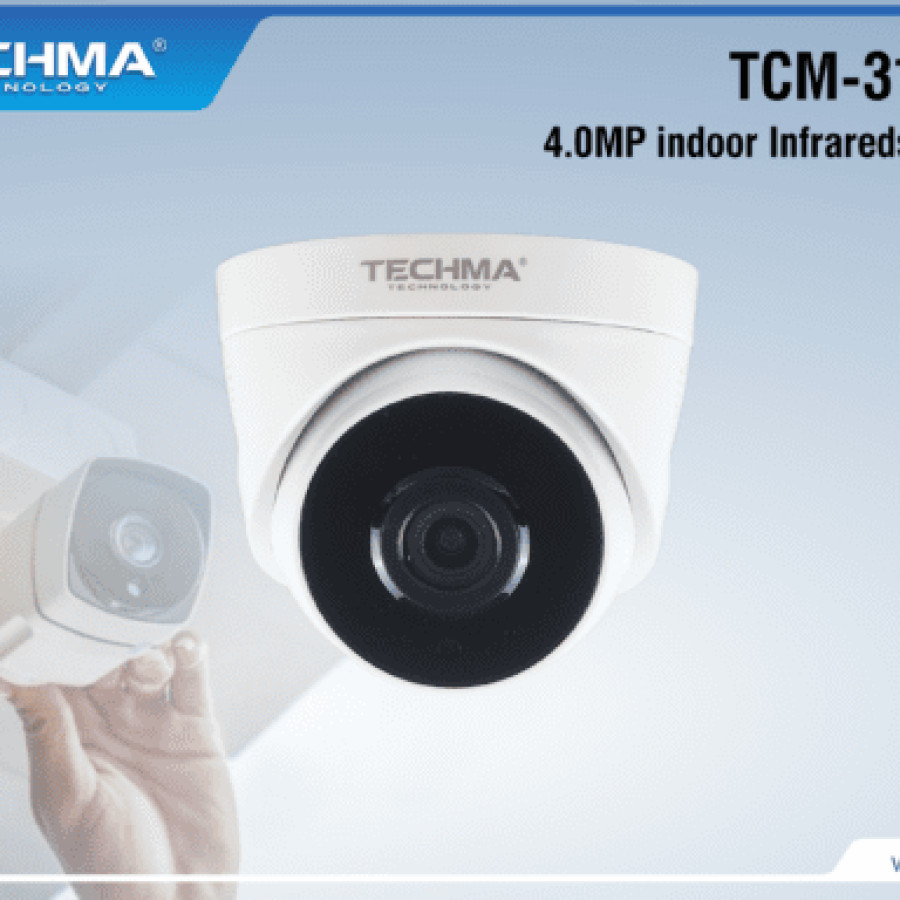 IP Camera Indoor 4MP techma - depan