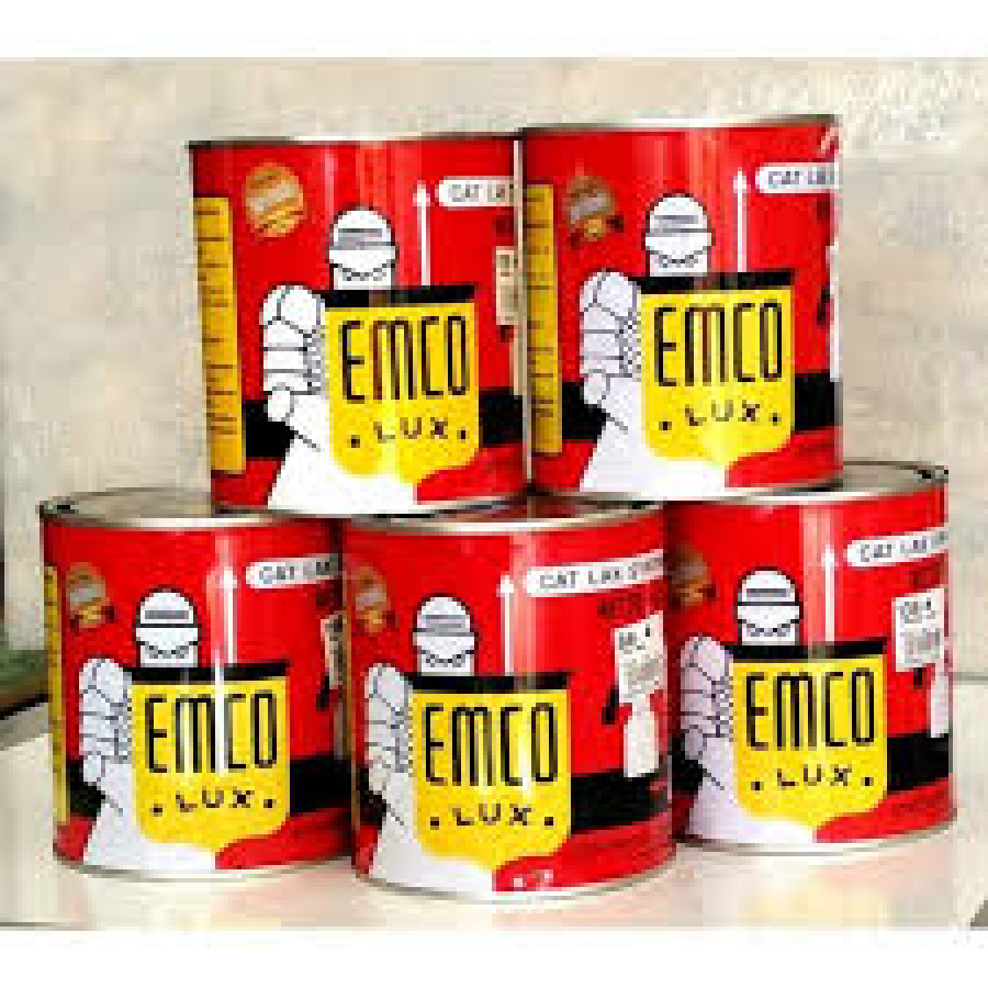 Cat merk Emco 1 liter - depan