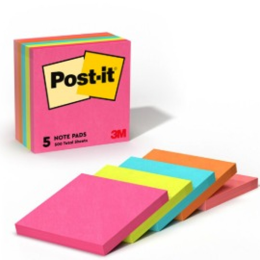 Post it / Sticky Notes Uk. 3 x 3 Inch Post It