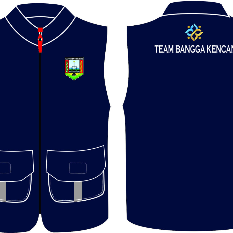 Baju Rompi Parasit  Mikro - depan