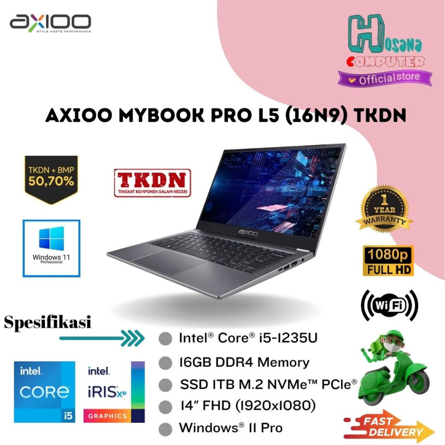 Axioo MyBook Pro L5 (16N9)