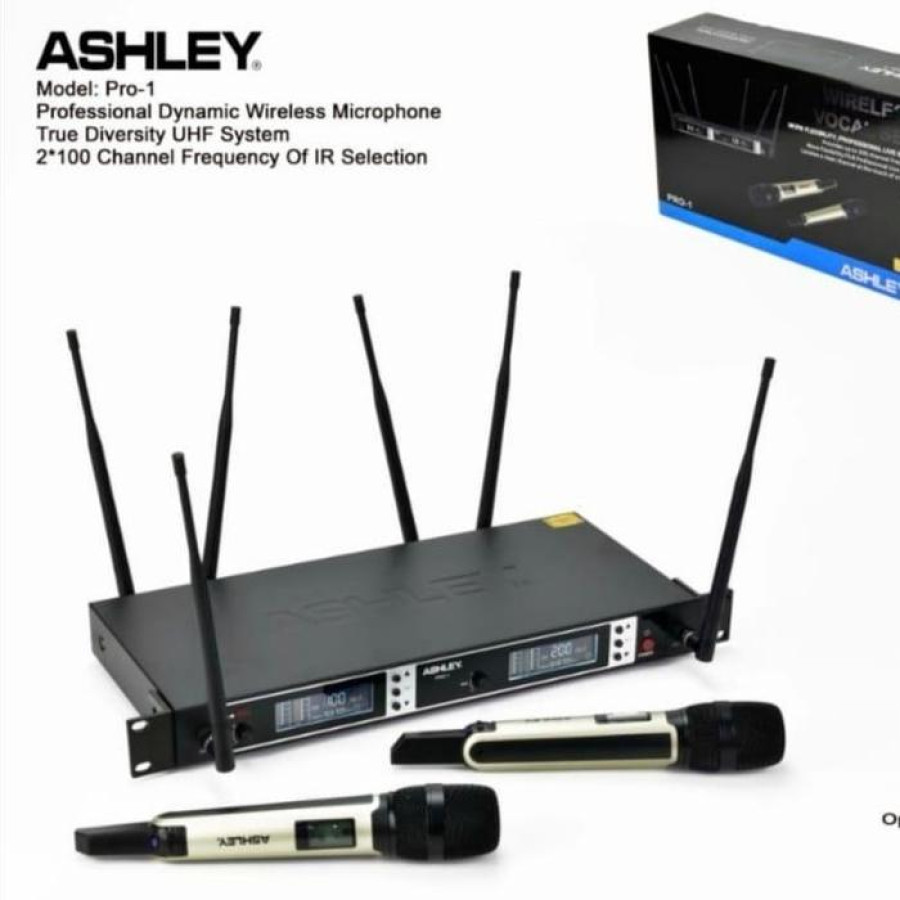 Mic Wireless Ashley Pro 1 - utama
