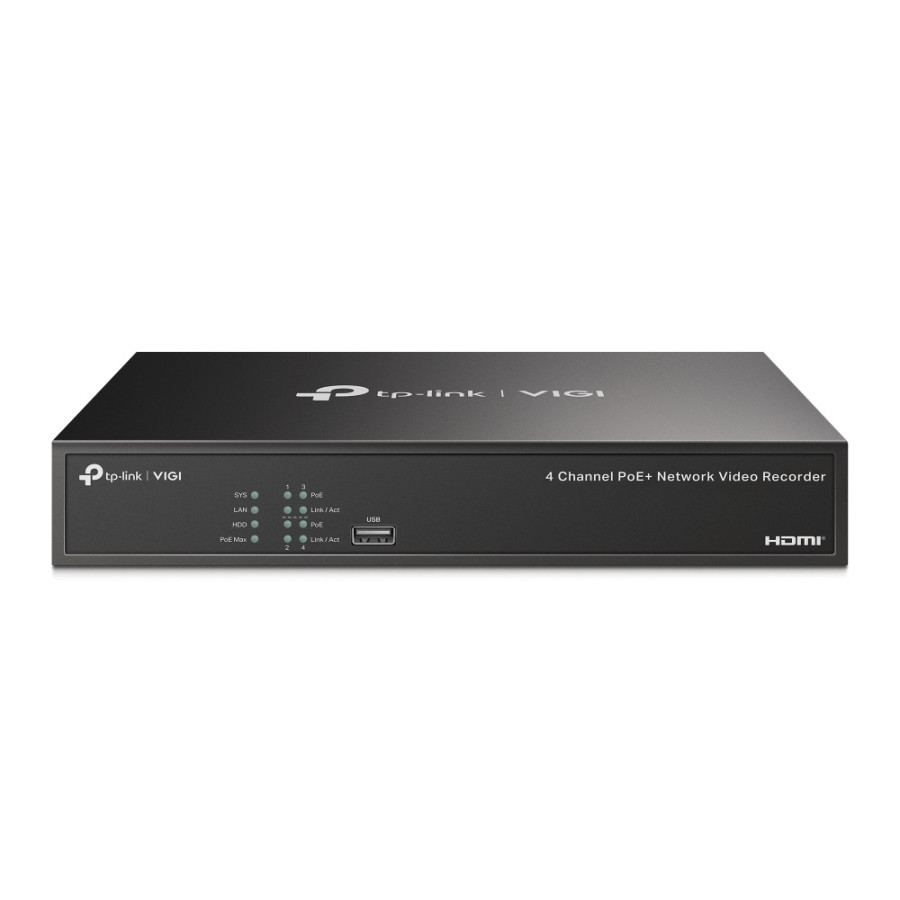NVR 4 Channel VIGI NVR1004H-4P + HDD Skyhawk 1TB - utama