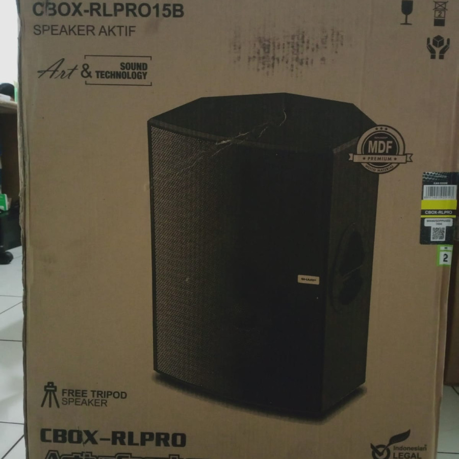 SPEAKER SHARP CBOX-RLPRO15B