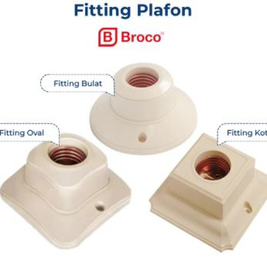 Fitting Lampu Broco