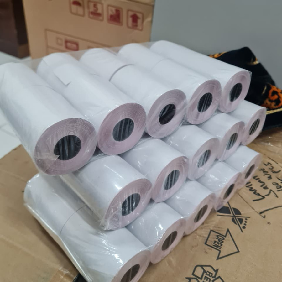 Struk Thermal Paper 2ply 75x65 - Merk MAKES