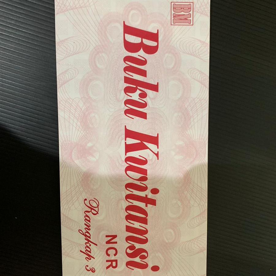 Buku kwitansi ncr 3ply merek BM