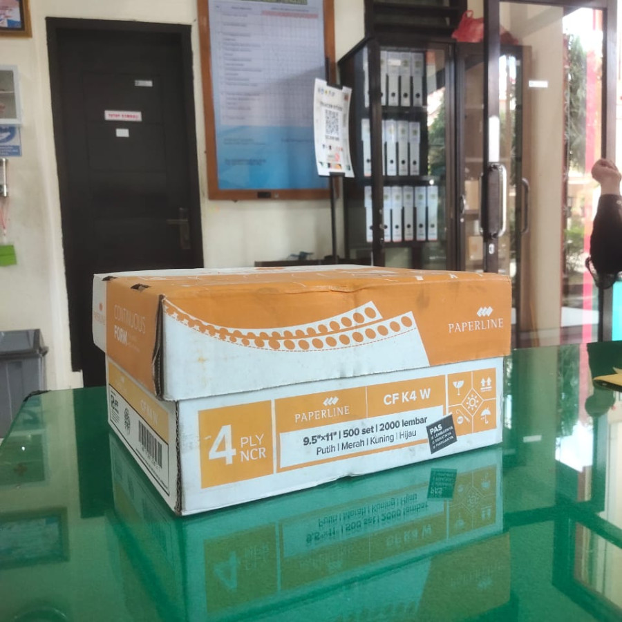 Kertas continuous form 4 ply paperline