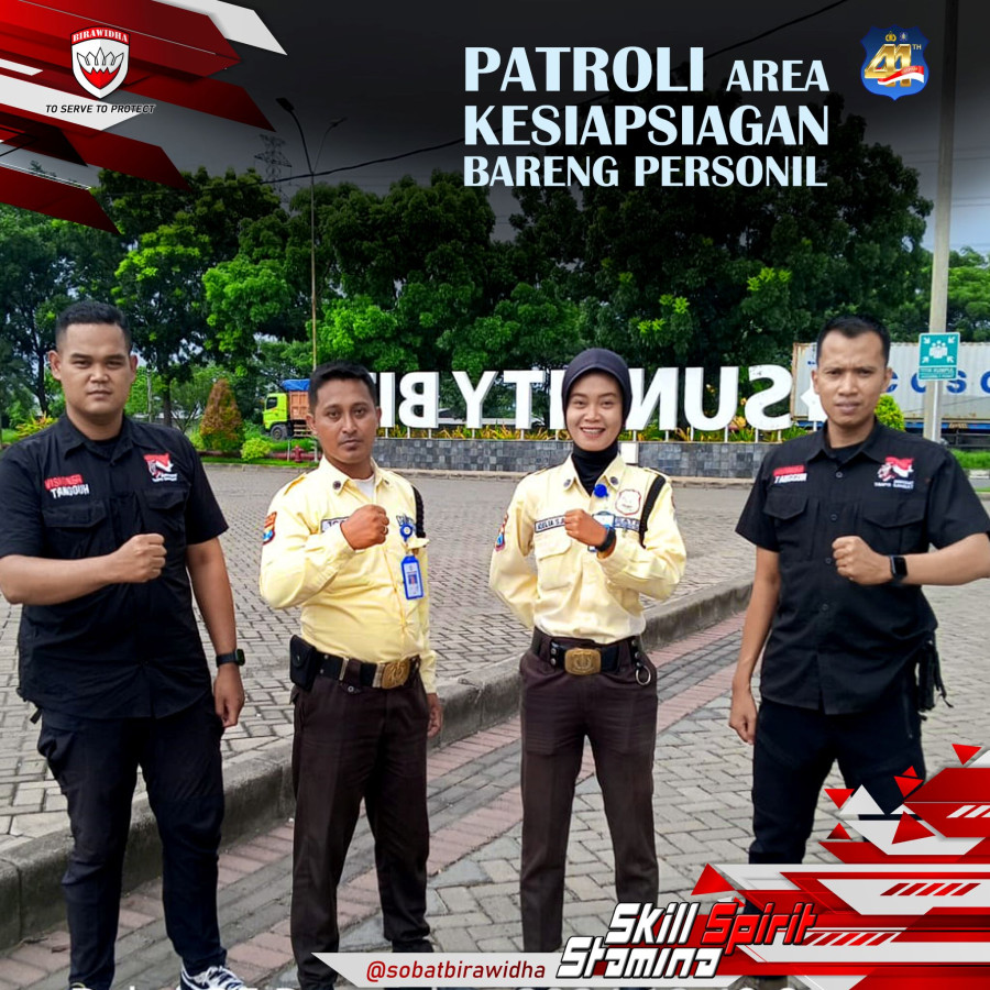 JASA PENGAMANAN PT. BIRAWIDHA GARDA SANTOSA SURABAYA - depan
