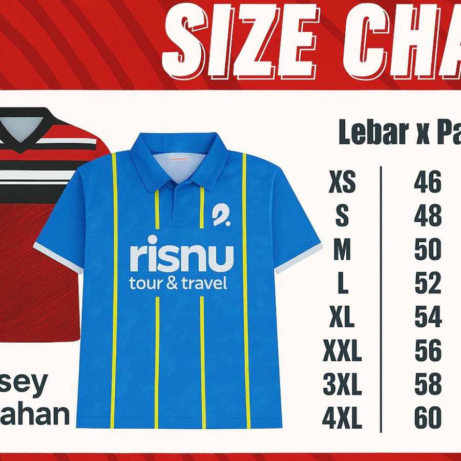 Kaos Jersey Dryfit Berkerah