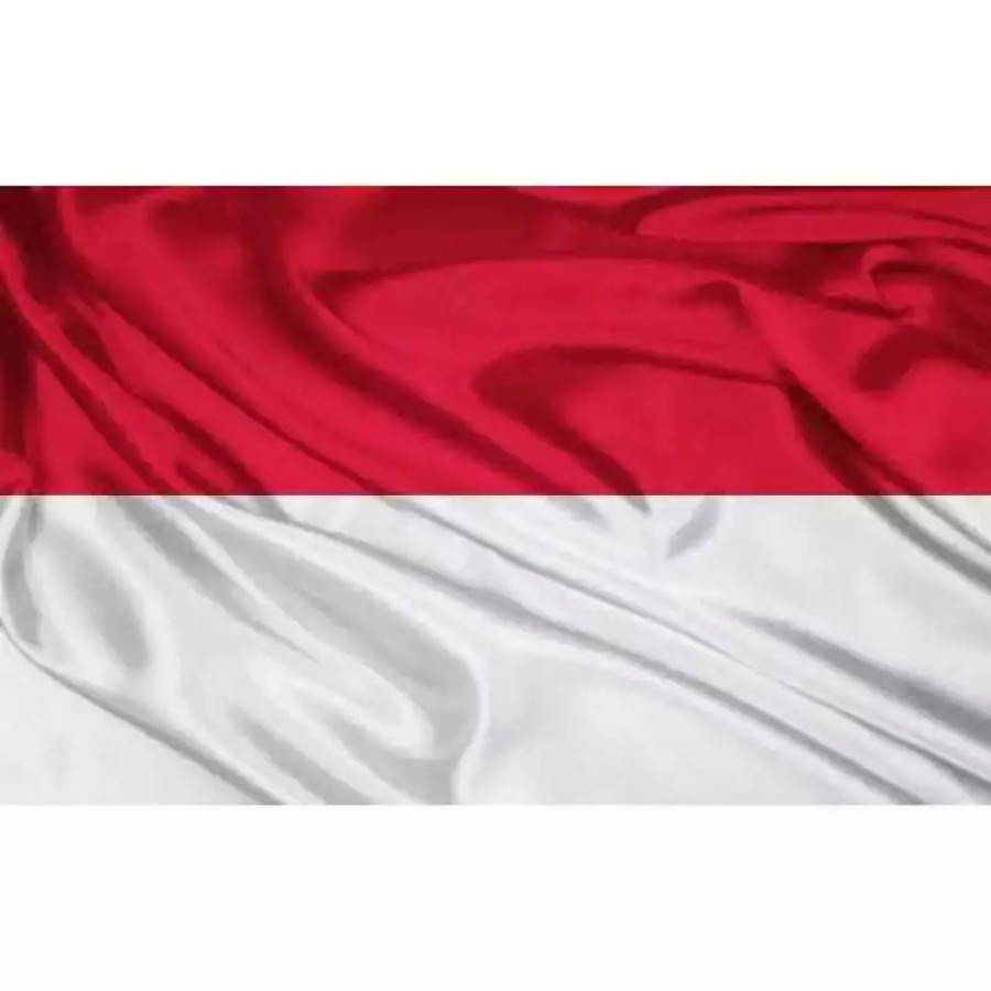 Bendera Persegi Merah Putih Uk. 150 x 100 cm / 120 X 80 cm / 90 X 60 cm - samping