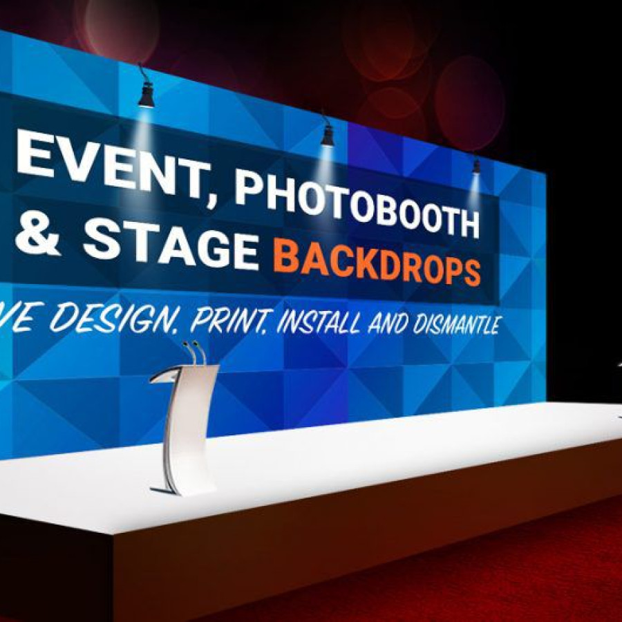 JASA PEMASANGAN BANNER DAN BACKDROP