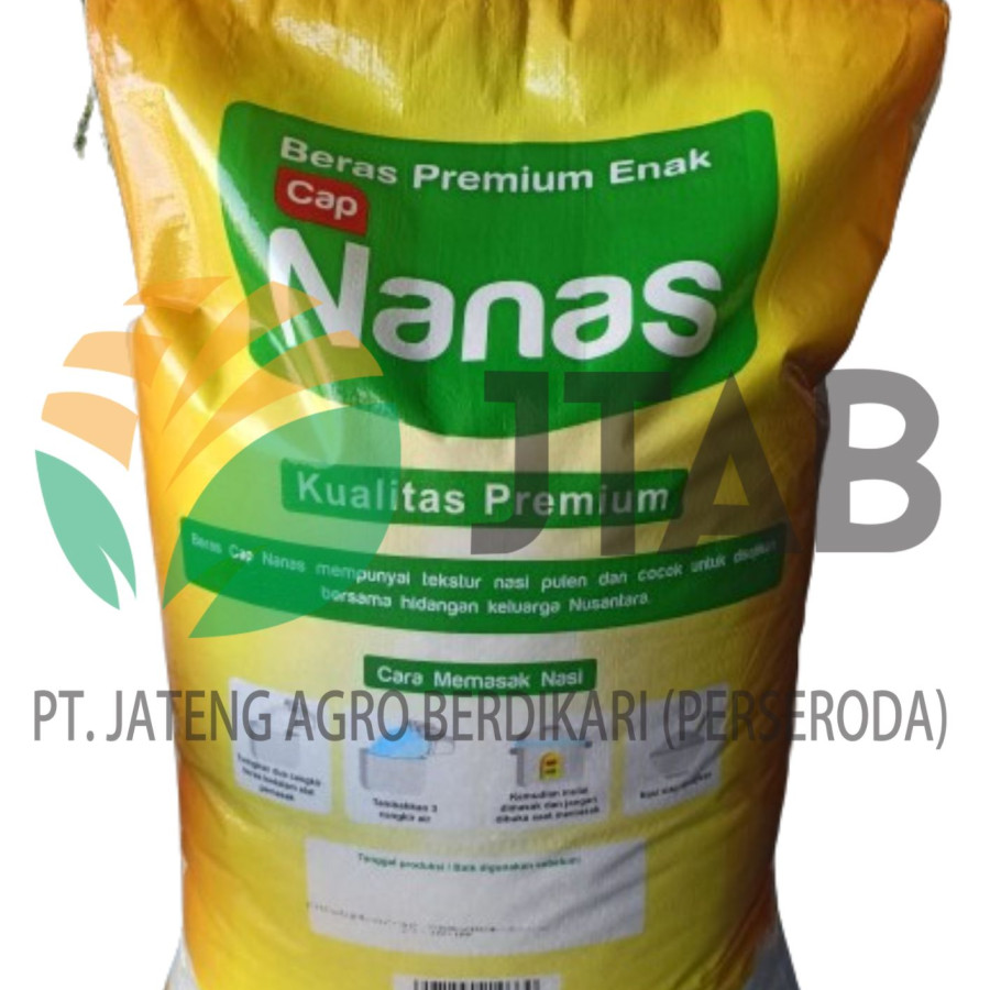 Beras Cap Nanas 25Kg Premium Quality - depan