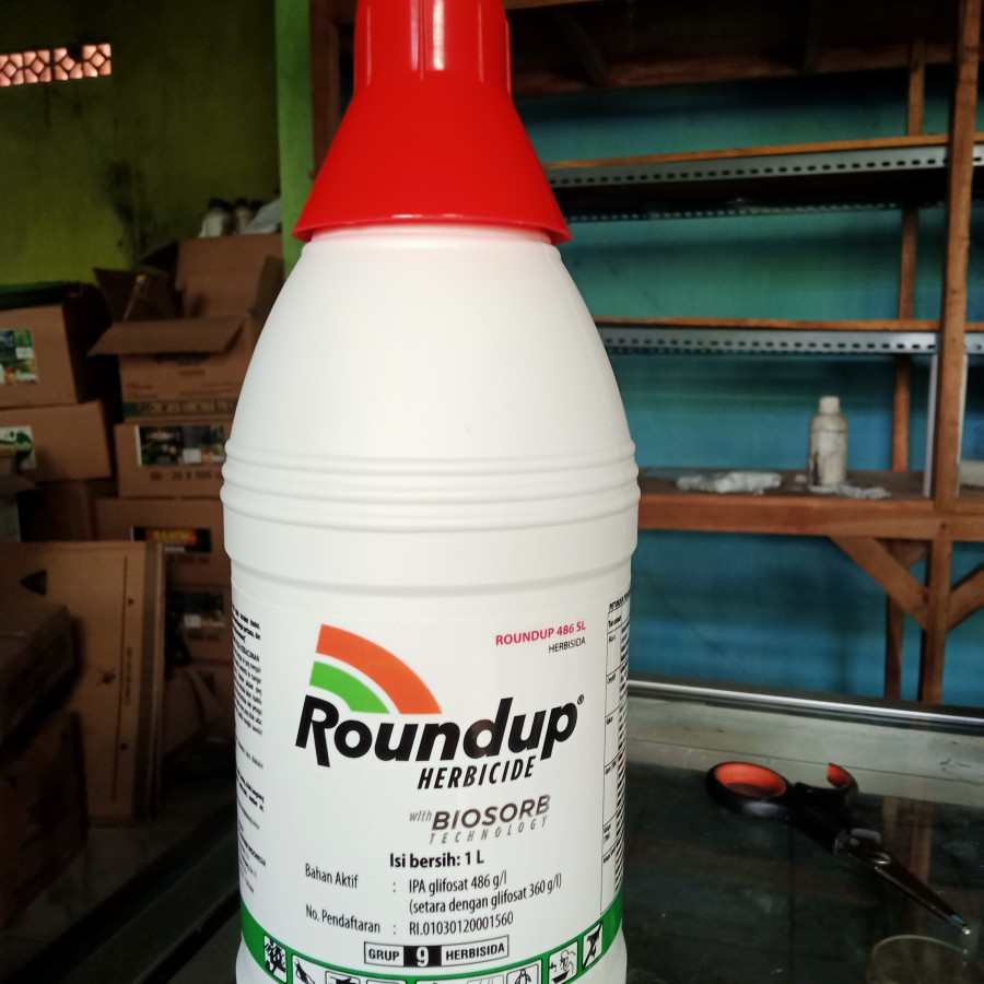 Herbisida Roundup 486 SL - depan