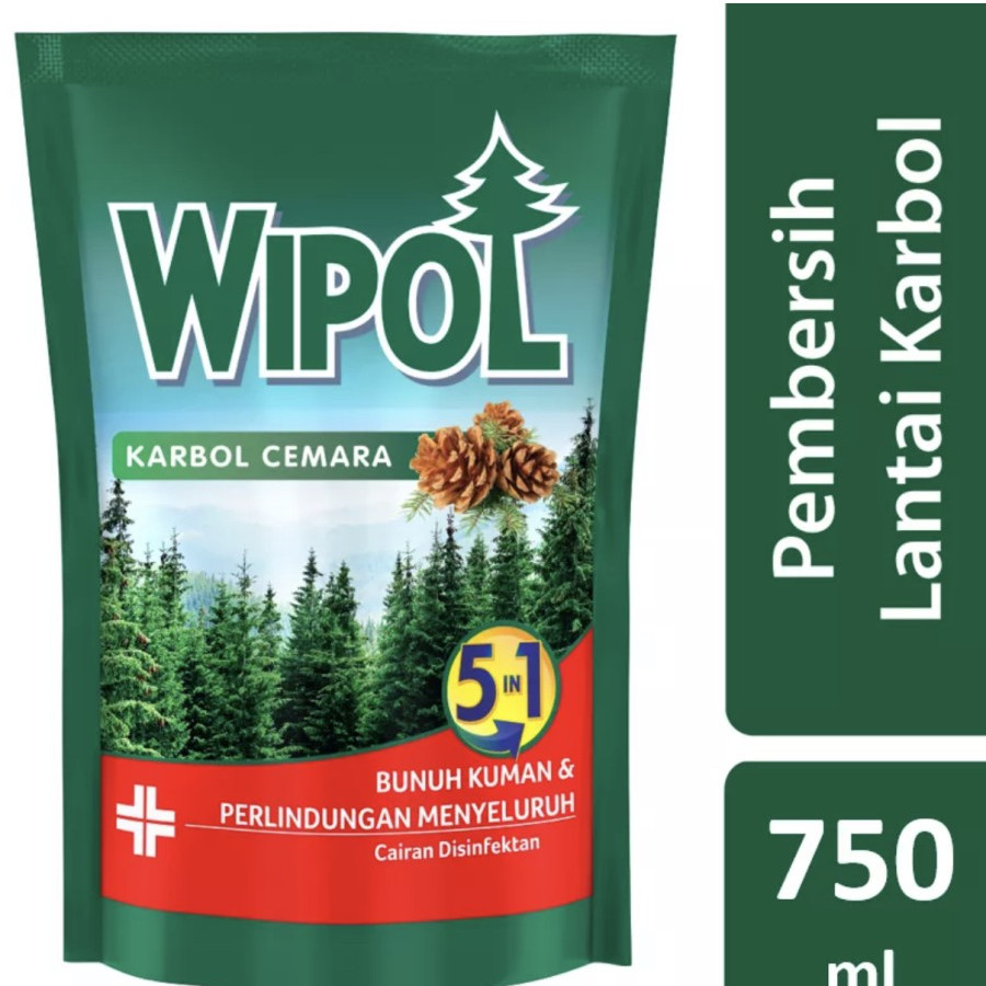 WIPOL Karbol Kemasan Pouch 750ml - utama