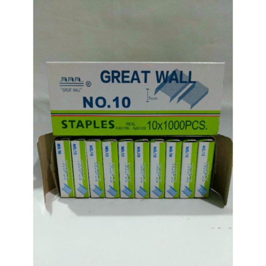 Isi Staples Great Wall no 10