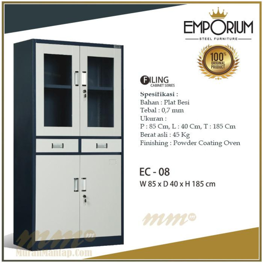 Lemari Besi Emporium EC 08 - Filling Cabinet Emporium - utama