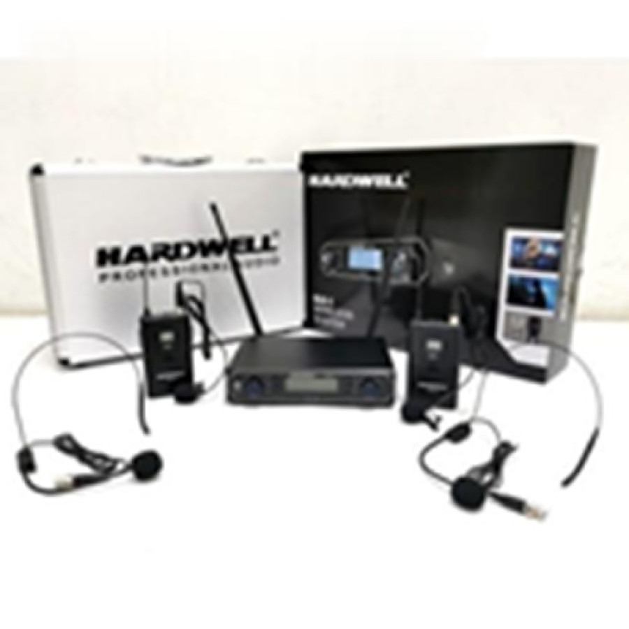 Mic Wireless Hardwell CLX1 Original Clip On Headset - depan