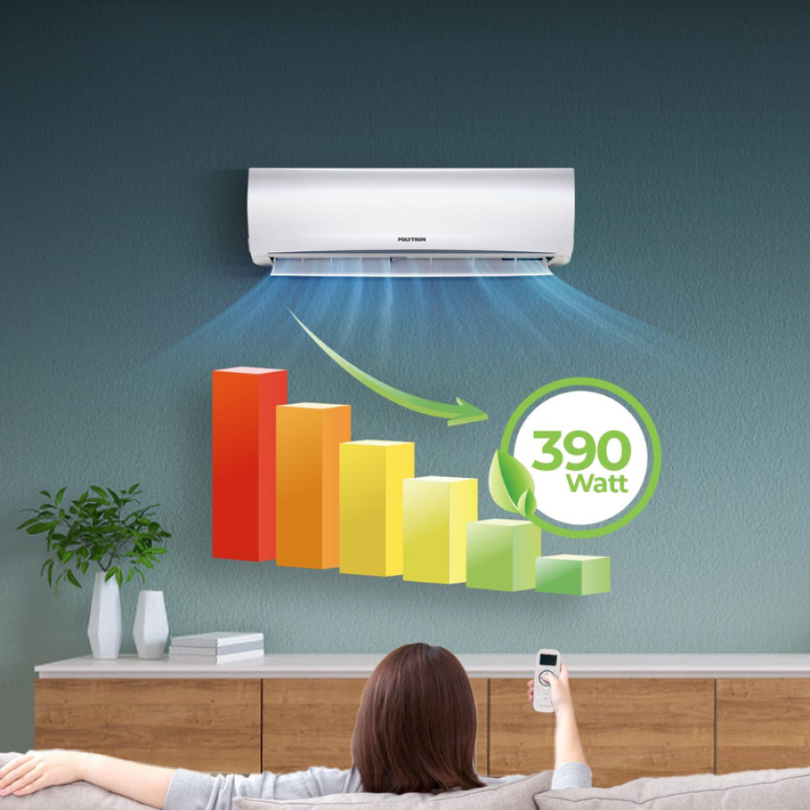 AC Split 2PK Polytron - samping