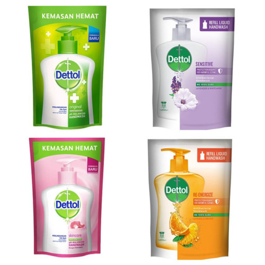 SABUN CUCI TANGAN (Merk Dettol, Hand Soap, Evren, Dll) - samping