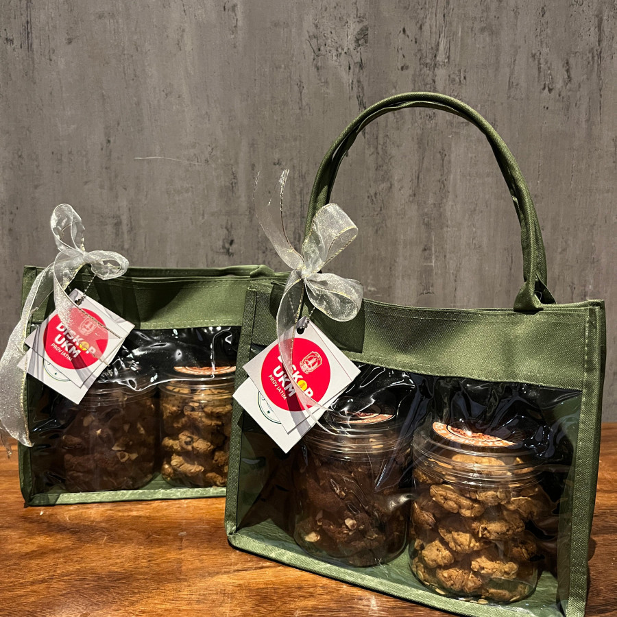 BAHAN BAKU PELATIHAN ANEKA COOKIES/KERIPIK - depan