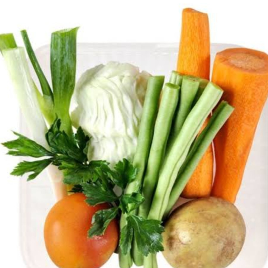 Paket bahan sayur sop - detail