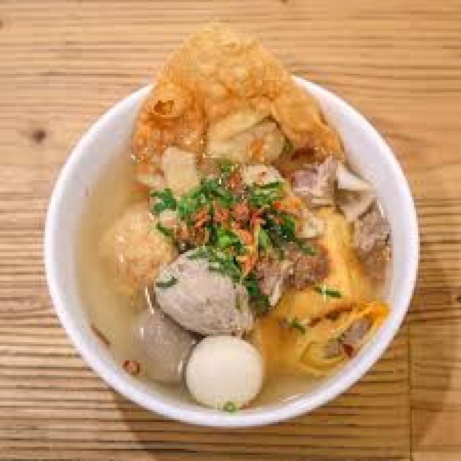 Mie Bakso Komplit - detail