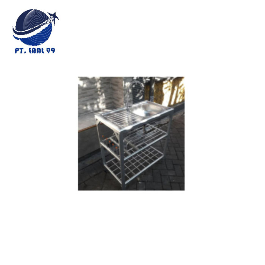 WASTAFEL CUCI PIRING PORTABLE - PLUS KRAN