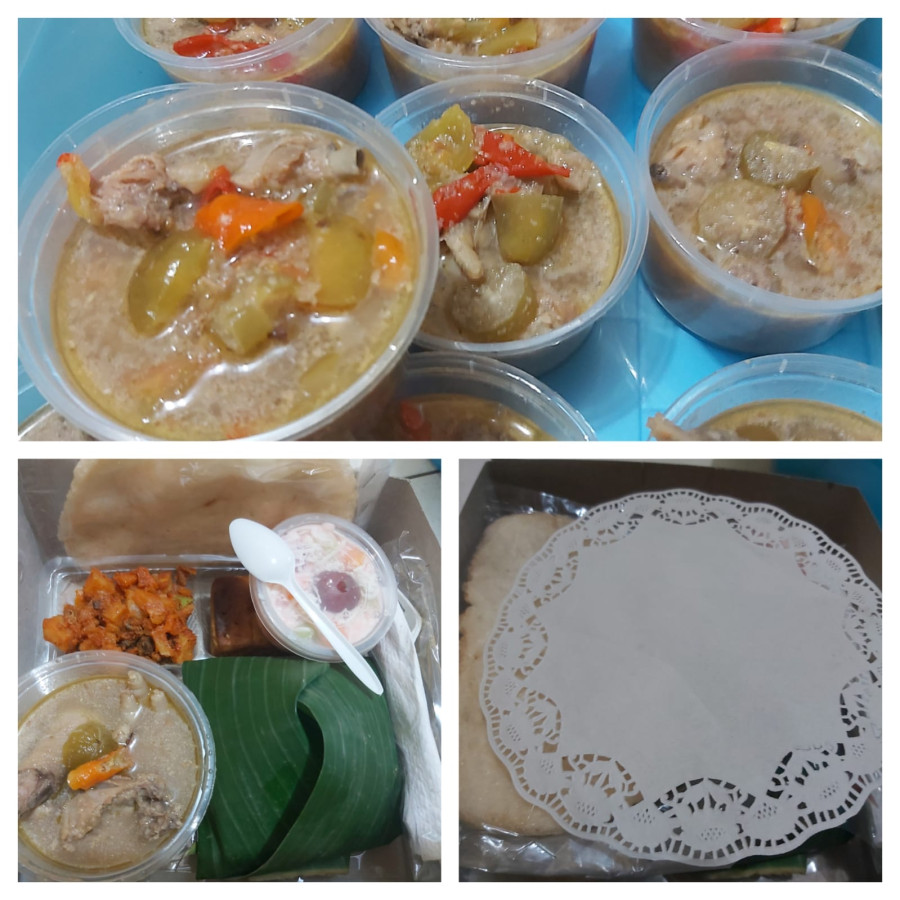 Paket nasi Garang asem ayam kampung