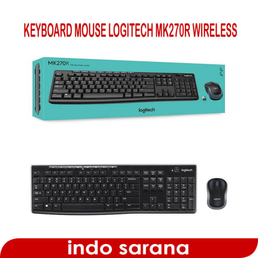 Logitech MK270R Wireless Keyboard Mouse Combo - detail