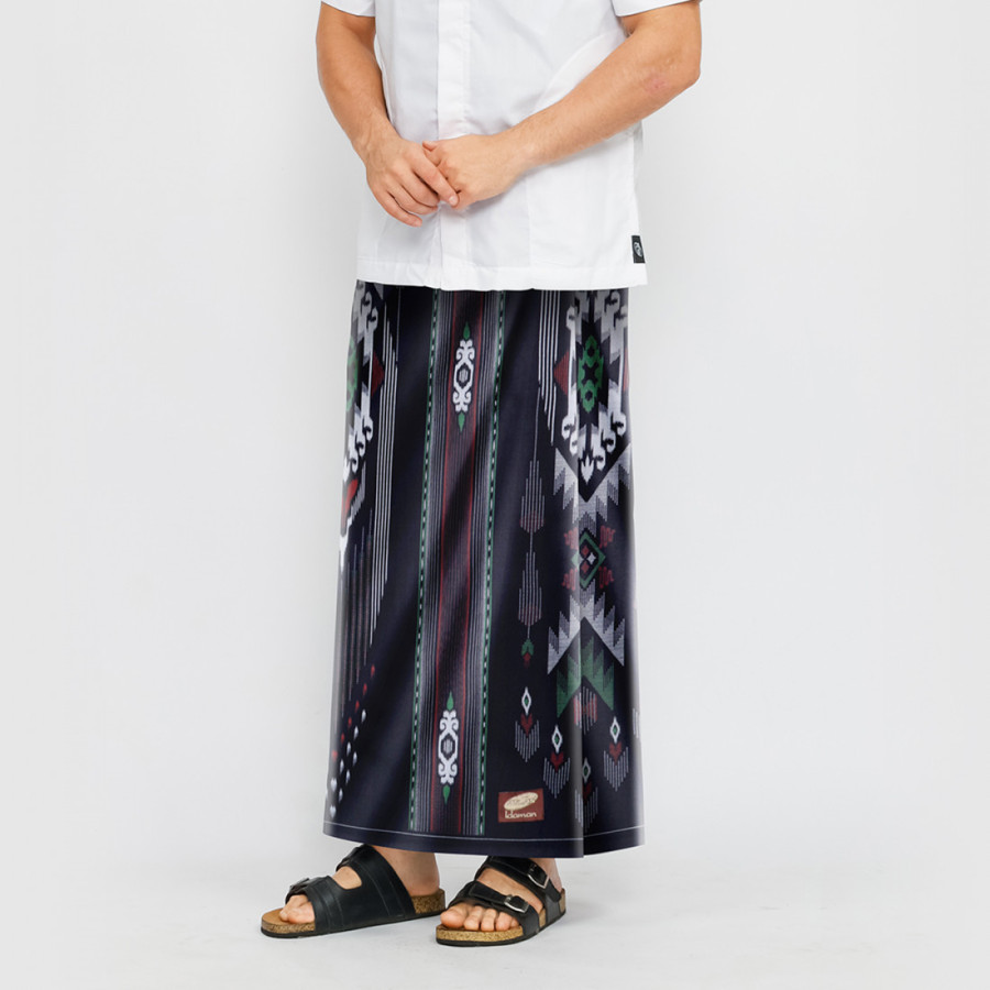 Sarung Atlas Idaman Kembang Motif BHS GSA - utama