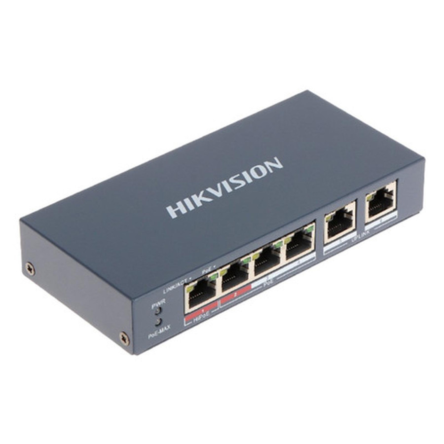 Switch Poe 4 Port Hikvision
