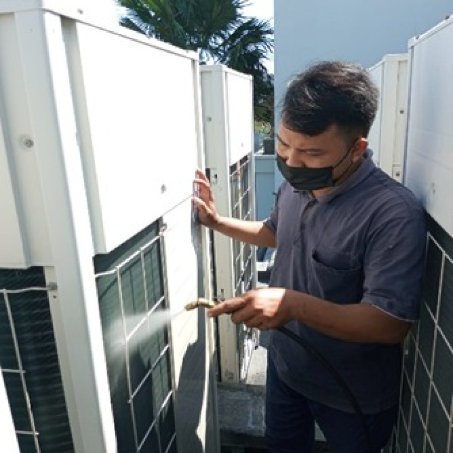 Service Cuci OU VRV 10 HP