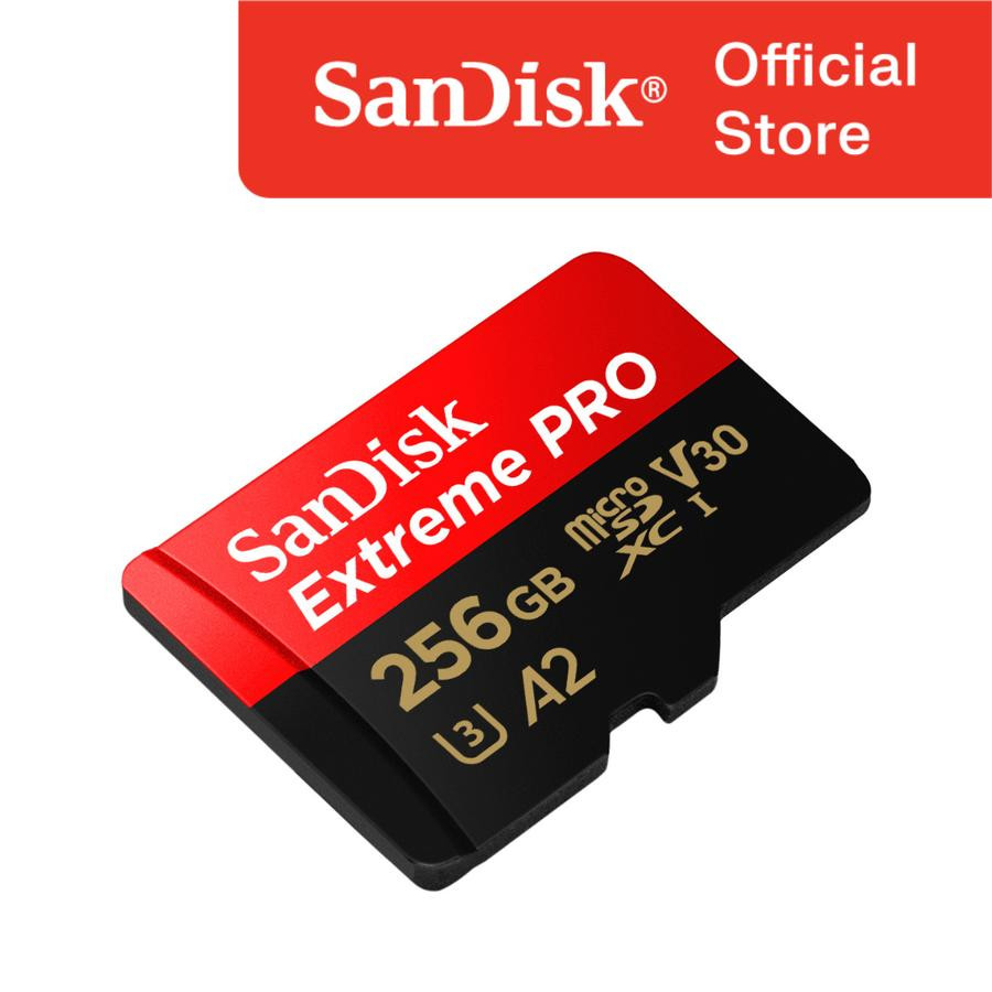 SanDisk Extreme Pro microSDXC 256GB - depan