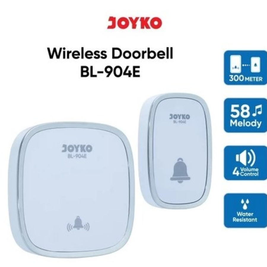 Joyko Wireless Doorbell Bel Pintu Nirkabel BL-904E