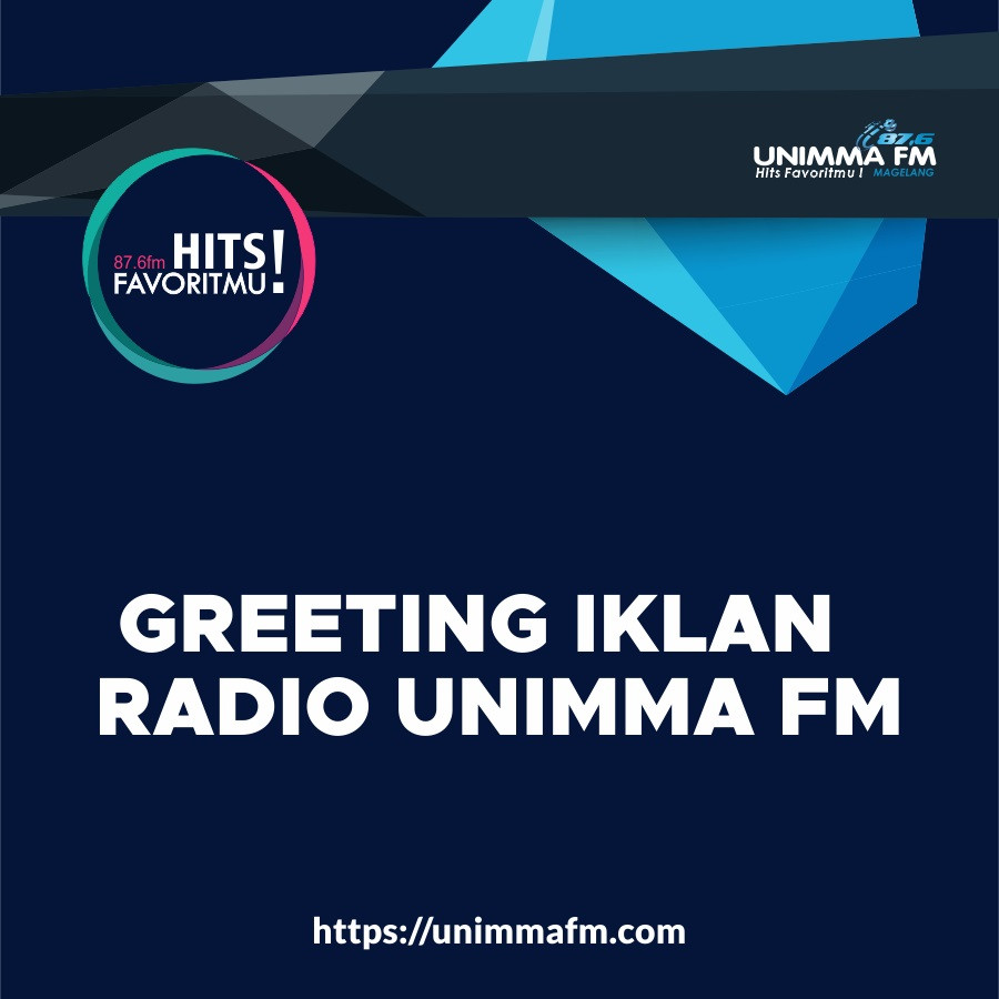 Paket Greeting Radio Unimma FM - depan