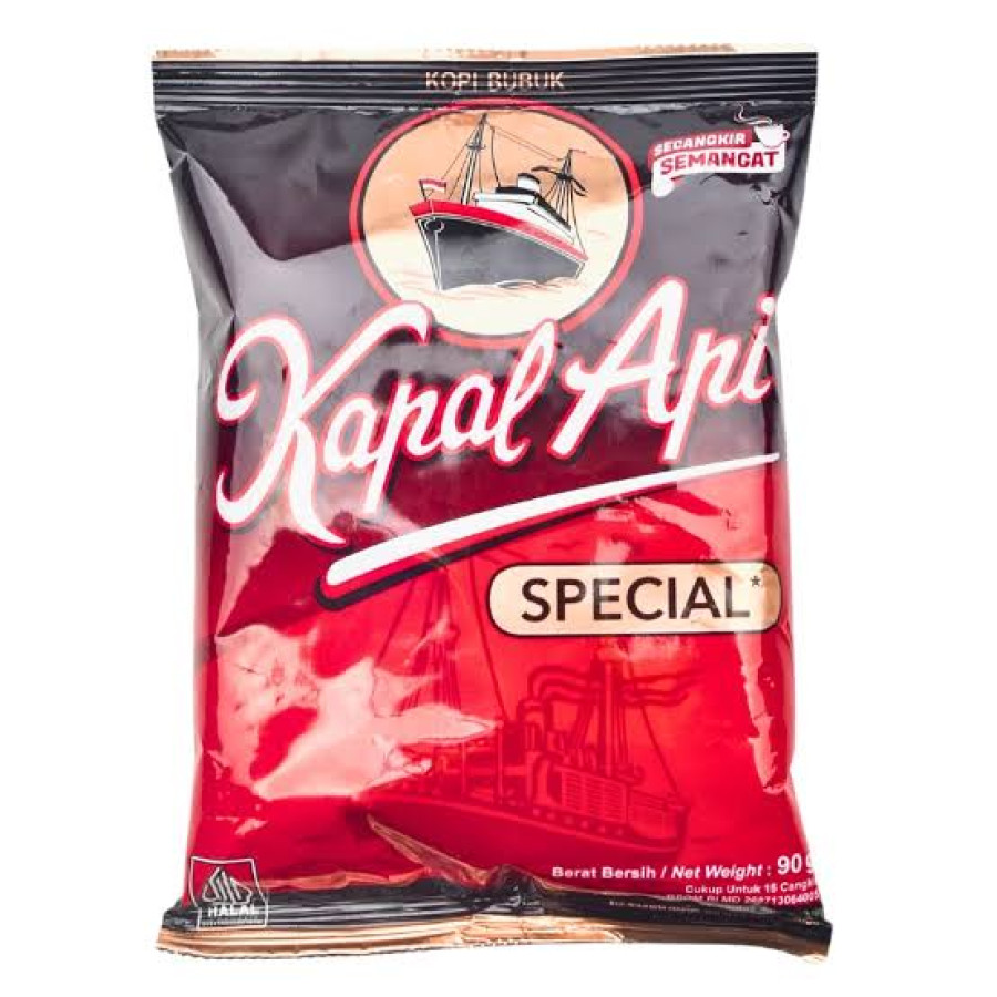 Kopi Kapal Api - samping